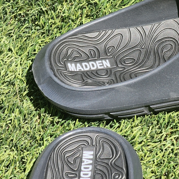 Madden Men's Charged Black Slide Sandal Size 12 - Picture 15 of 16